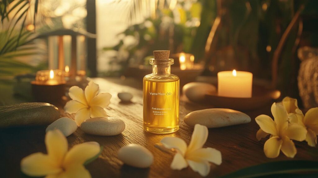 Huile de Massage Ylang-Ylang (100ml) – Royaume Zen : Les bienfaits de l’aromatherapie pour votre bien-etre