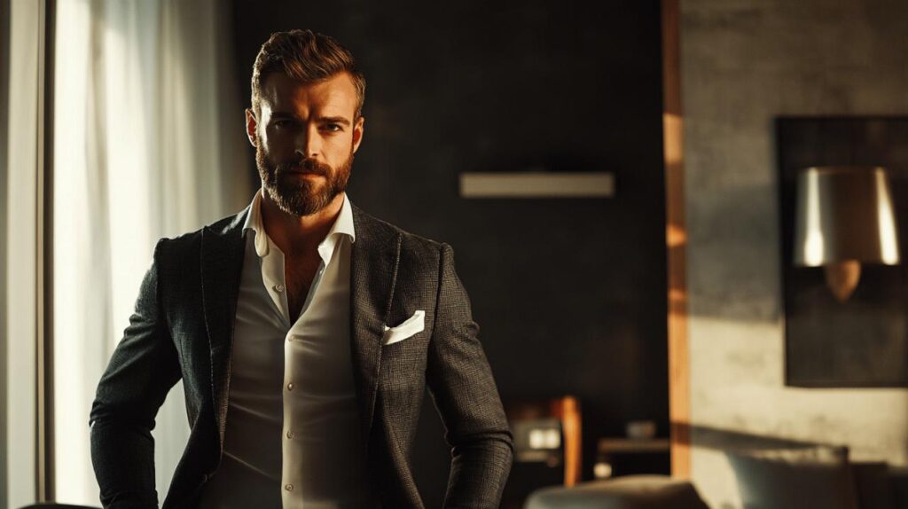 Chic et barbu : 7 looks tendance qui allient barbe et style vestimentaire